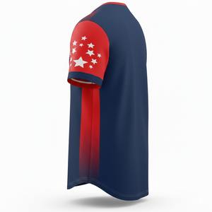 Uniforme de Softbol Personalizado 2026, Jersey de Béisbol Hecho en Pakistán, Venta Especial, Impreso, de Secado Rápido, Antibacterial, Transpirable, Unisex, OEM, ODM - Product Image 3