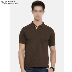 เสื้อโปโลสีพื้น ดีไซน์ทันสมัย สำหรับฤดูร้อน สวมใส่กลางแจ้ง สไตล์ใหม่ แขนสั้น ลำลอง ติดกระดุม เหมาะสำหรับนักธุรกิจ ขายดี - Product Image 4