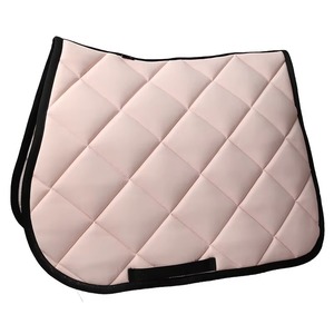 Tapis de selle équestre en PVC avec doublure en tissu, logo personnalisé, haute qualité, écologique, équipement d'équitation respirant et à séchage rapide - Product Image 1