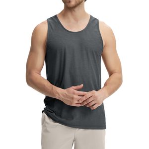 Débardeur d'été personnalisé pour hommes, sans manches, de haute qualité, pour la course, le fitness, la gym, en coton, séchage rapide, respirant, OEM ODM - Product Image 4