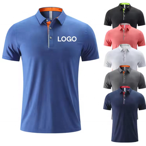 OEM personalizado al por mayor de los hombres europeos y americanos Polo y camisetas de alta calidad más opciones de tamaño Polo Golf Shirt - Product Image 1