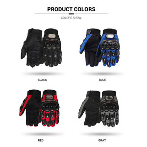 Guantes de Motocicleta Transpirables y Resistentes con Logotipo Personalizado, Antideslizantes y Cómodos para Deportes al Aire Libre y Ciclismo, Servicio OEM - Product Image 5