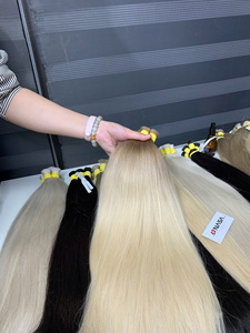 Extensions de Cheveux Vierges Vietnamiens en Gros, Fortes et Soyeuses, Double Trame, 100 Grammes, Couleurs Foncées, Toutes Longueurs - Product Image 3