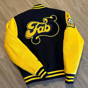 Chaquetas Varsity de Primera Calidad, Chaqueta Bomber Varsity para Hombre con Parches de Chenilla, Modelo 2026, Tallas Unisex - Product Image 4