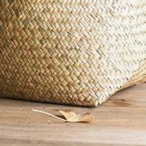 New Arrival Eco-Friendly Rustic Seagrass Decorative Basket Handmade Multifunction Storage Organizer for Laundry Storage - Product Image 4