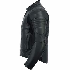 แจ็คเก็ตหนังสำหรับขี่มอเตอร์ไซค์แบบกันน้ำ พิมพ์ลายได้ตามสั่ง ขนาดพลัสไซส์  ปรับแต่งได้เต็มที่ - Product Image 4