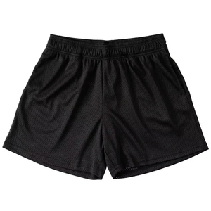 Pantalones Cortos Deportivos de Malla para Hombre, Diseño Personalizado de Fábrica, Cintura Media, Secado Rápido, Transpirables, 100% Poliéster, Alta Calidad - Product Image 5