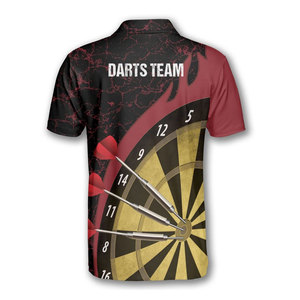 เสื้อดาร์ทแขนสั้นคุณภาพสูง ระบายอากาศได้ดี ไซส์ใหญ่ ขายดีอันดับต้นๆ สำหรับการฝึกซ้อมและการแข่งขัน - Product Image 3