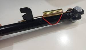 Soporte Lateral para Motocicleta con Resorte |   Soporte de Estacionamiento Resistente para Motocicletas de 125cc - Product Image 3