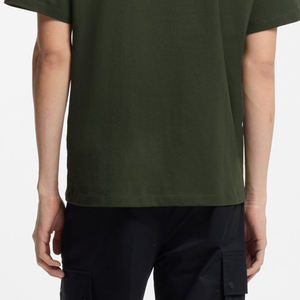 T-shirt homme en coton écologique, vêtement décontracté pour l'été tendance, t-shirt basique uni pour homme avec design de logo personnalisé - Product Image 6