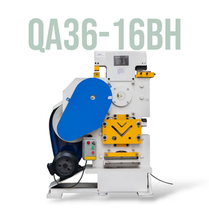 เครื่องตัดเหล็กงานหนัก 16B รุ่น QA36-16BH เครื่องเจาะ ตัด และทำรอยบากแบบไฮดรอลิก 36-120 ตัน อุปกรณ์สำหรับงานโลหะ - Product Image 1