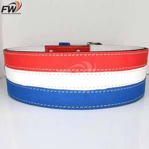 Ceinture de musculation en cuir de vachette véritable de qualité supérieure, style décontracté, avec boucle en fer pour la musculation et les squats. - Product Image 2