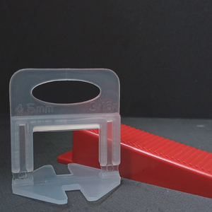 1.0mm 1.5mm 3.0mm Self-Adhesive 100pcs <b>Tile</b> <b>Leveling</b> Clips Wedges Reusable PP Plastic Transparent - Product Image 4
