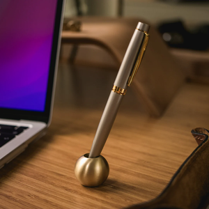 Awesome Brass Pen Holder Superior Home Office <b>Table</b> Use Desk Organizer Stationery Supplies Brass Pencil Holder - Product Image 3