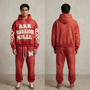 Expédition rapide, vêtements de sport pour hommes en coton/polyester, style tendance, sur mesure, meilleure qualité, vêtements de sport pour hommes - Product Image 3