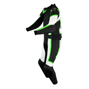 Traje de Motociclismo de Dos Piezas para Pista y Calle, Ropa de Motociclismo Blindada, Traje de Motociclismo de Cuero, Equipo de Carreras con Certificación CE - Product Image 3