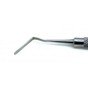 Spatule dentaire manuelle en acier inoxydable Heidemann, antiadhésive, pour composites, instruments de remplissage certifiés CE, poignée ergonomique Shuja - Product Image 4