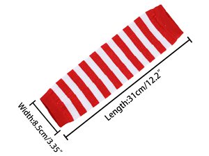 Red White Striped <b>Arm</b> <b>Sleeves</b> Women Seamless Knitted Cotton Adult Cycling <b>Arm</b> <b>Sleeve</b> Premium <b>Compression</b> <b>Arm</b> <b>Sleeve</b> for Sports - Product Image 3