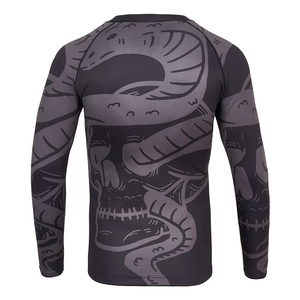 Meilleures ventes : Rashguard MMA respirant et écologique pour homme, séchage rapide, haute performance, compression, personnalisable, polyester/nylon - Product Image 6