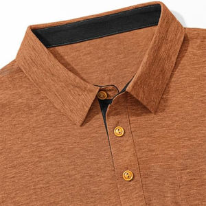 Camisas de Hombre al por Mayor, Hechas a Medida, con Impresión de Color y Logotipo, Diseño Sólido, Tallas Grandes, 100% Algodón, Transpirables, con Cuello Camisero - Product Image 4