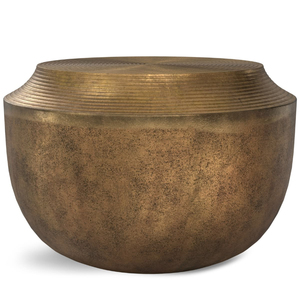New Style Metal Hammered <b>Silver</b> Round <b>Coffee</b> <b>Table</b> Eco-Friendly Portable Home Living Room Decorative Furniture - Product Image 5