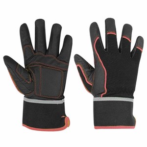 ถุงมือหนังสังเคราะห์เสริมแรงคุณภาพสูง Amara ป้องกันความร้อนและประกายไฟ ทนทาน สำหรับงานหนัก ถุงมือเพื่อความปลอดภัยในการทำงาน - Product Image 2