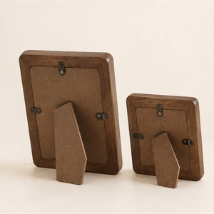 Wholesale Wavy <b>Wood</b> Photo <b>Frame</b> Modern Irregular Wave Shaped Solid <b>Wood</b> <b>Picture</b> <b>Frame</b> Tabletop Home Decor Supplier OEM/ODM - Product Image 3