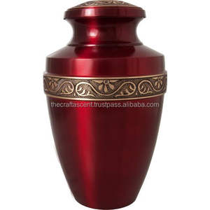 Urnes funéraires en laiton de haute qualité pour cendres humaines, gravées en forme d'oiseau, finition émaillée, design personnalisable, style américain - Product Image 6