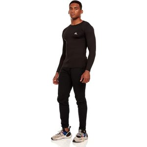 Haut de compression léger pour homme, personnalisé, à manches longues, vêtements de gymnastique pour la course à pied et les entraînements sportifs - Product Image 1