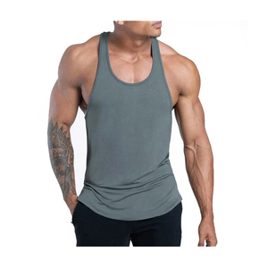 Men's <b>Red</b> Sleeveless <b>Tank</b> <b>Top</b> V-Neck Solid Color Casual Athletic Wear Breathable Knitted Polyester Gym Training Sportwear - Product Image 5