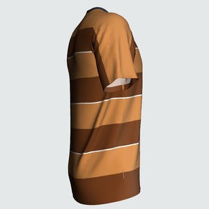 Maillots de football personnalisés 100% polyester, respirants, séchage rapide, col en V, manches courtes, unisexes, pour entraînement et équipe. - Product Image 6