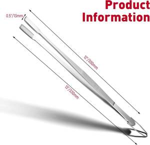 Pinzas de Cocina de Acero Inoxidable Duraderas de Primera Calidad, Punta Puntiaguda, Multiusos, para Asar y Preparar Alimentos - Product Image 5