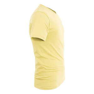 T-shirt unisexe de qualité pour homme, col en V, respirant, séchage rapide, manches courtes, service de logo personnalisé OEM, t-shirt pour homme - Product Image 5