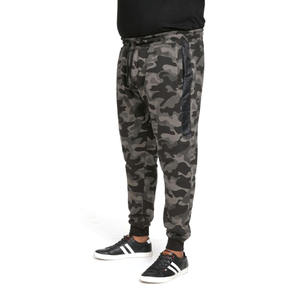 กางเกงจ็อกเกอร์ลายพรางสำหรับผู้ชาย คุณภาพสูง ผ้าฟลีซ ทรงเข้ารูป สีเทา ลายพราง กางเกงวอร์มเอวยางยืด ทรงสอบ สำหรับออกกำลังกาย - Product Image 5