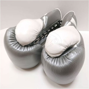 Best Selling High Quality Leather Boxing Gloves with Non-Slip & Adjustable Wrist <b>Strap</b>-Customizable Training Gloves for Adults - Product Image 3