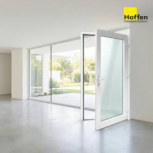 ประตูบานเปิดกระจก uPVC ยี่ห้อ HOFFEN ขนาด 81x205 ซม. กันเสียง กันน้ำ ป้องกันความร้อน ผลิตในประเทศไทย - Product Image 2