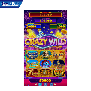 CRAZY WILD VERTICAL V14 Single Screen Arcade Game PCB Board English Version for Coin Operated <b>Amusement</b> <b>Machine</b> - Product Image 1