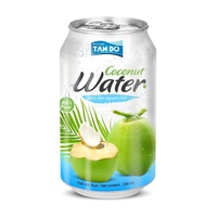 100% boisson à l'eau de coco fraîche 330ml en aluminium peut produire OEM un fabricant leader du Vietnam-Échantillons gratuits