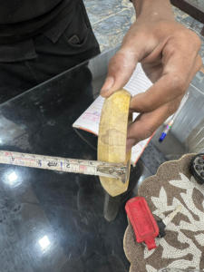 ชามไม้ทำมือสไตล์วินเทจ เป็นมิตรกับสิ่งแวดล้อม ฐานสีขาวทอง สำหรับงานเลี้ยง สลัด ของว่าง-เครื่องใช้บนโต๊ะอาหารตกแต่งห้องครัว - Product Image 6