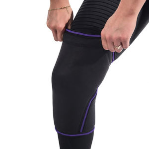 Rodilleras y coderas de neopreno transpirables y elásticas con compresión, accesorios de protección deportiva resistentes para levantamiento de pesas - Product Image 3