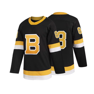 เสื้อฮอกกี้น้ำแข็งมืออาชีพสำหรับผู้ชาย ปรับแต่งชื่อทีมและหมายเลขได้ เสื้อฮอกกี้กีฬาขายส่ง - Product Image 3