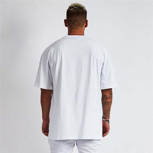 Camisetas Clásicas Extra Grandes para Hombre, Estilo Vintage Deslavado, Ropa Urbana Informal de Algodón Suave y Cómodo para Uso Diario - Product Image 2