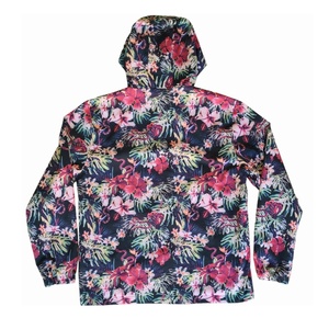 Veste coupe-vent personnalisée à sublimation OEM de haute qualité pour hommes-Veste coupe-vent à capuche respirante et imperméable pour la pluie - Product Image 2