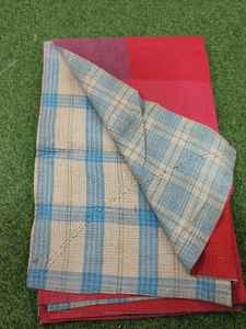 ผ้าห่มผ้าฝ้ายคันธาออร์แกนิค 100% ขนาด 55*85 นิ้ว ทำมือจากอินเดีย ผ้าลินินเนื้อนุ่ม สวมใส่สบาย ผ้าห่มออร์แกนิค 100% - Product Image 5