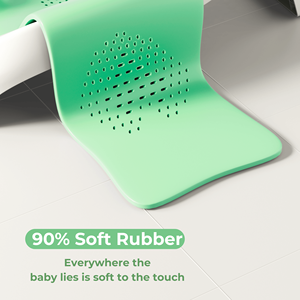 Polka Tots Tiny Tubsy Baby Bather Support de bain nouveau-né-Vert - Product Image 4