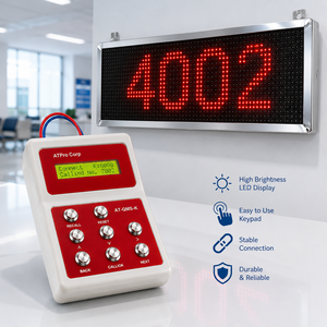 เทอร์มินัลเรียกคิวอุตสาหกรรมพร้อมหน้าจอ LCD |   แป้นพิมพ์อัจฉริยะ Modbus TCP/IP RS485 |   AT-KEYPAD01 ผู้ผลิต OEM - Product Image 1