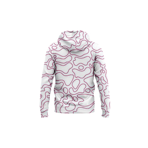 Sweat à capuche pour homme de haute qualité, respirant, sublimé, avec fermeture éclair personnalisée et impression numérique pour la saison hivernale - Product Image 6