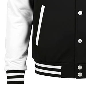 <b>mens</b> letterman <b>jacket</b> with breathable construction for comfort <b>men</b> letterman <b>jacket</b> with classic look - Product Image 3