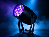 Projecteur LED RGBW 4-en-1 DMX512 IP65 pour mariages, soirées DJ, bars et clubs, éclairage de scène - Direct Usine
