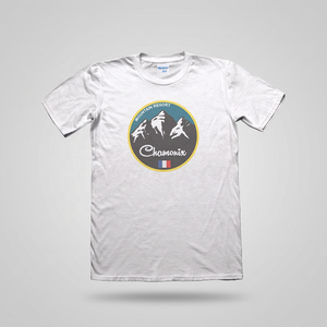Camisetas blancas de manga corta, informales, estilo personalizado, 100% algodón - Product Image 1